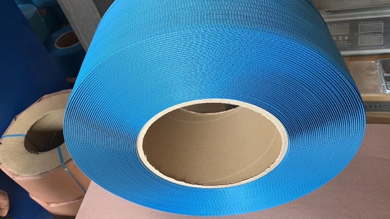 Macchina per la produzione di cinture in PP attrezzature ad estrusione ad alta velocità di cinture in plastica in PP velocità 260-300 metri/min, larghezza: 5-19 mm