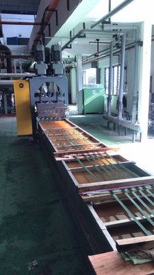 100% di fiocchi di bottiglia riciclati Materiale PET String Line con controllo automatico