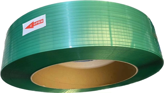 100% di fiocchi di bottiglia riciclati Materiale PET String Line con controllo automatico