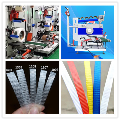 Avvolgitore automatico ad alta capacità 80 kg/h Avvolgitore a cinghia in PET per la macchina per la fabbricazione di cinture di plastica