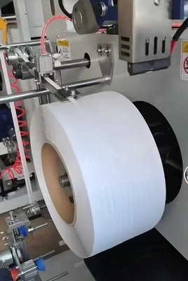 Avvolgitore automatico ad alta capacità 80 kg/h Avvolgitore a cinghia in PET per la macchina per la fabbricazione di cinture di plastica