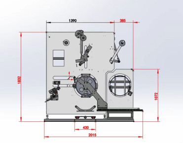 Equipaggiamento di produzione di nastri di imballaggio PP ad alta efficienza con controllo automatico, macchina di avvolgimento automatico del nastro di imballaggio
