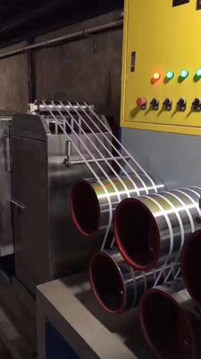 Linea di estrusione a fascia di 5-19 mm con motore GUGAO Capacità di produzione 250-300 kg/h