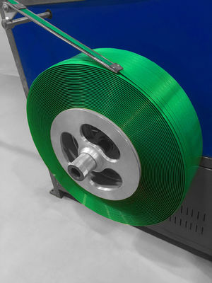 0.6mm a 1.2mm PET Strap Making Machine Avvolgimento automatico controllo PLC ad alta velocità