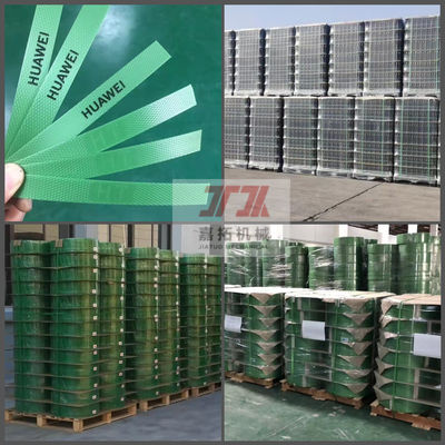 0.6mm a 1.2mm PET Strap Making Machine Avvolgimento automatico controllo PLC ad alta velocità