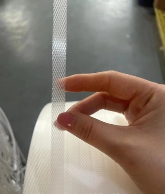 Cintura di imballaggio in PP, cintura di legame in cartone, incollaggio a fusione a caldo, adatta per la macchina di imballaggio automatica, larghezza:5-19 mm