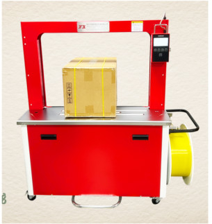 Speed Carton Packing Intelligent Desktop Strapping Machine con regolazione automatica del tempo di raffreddamento,Box strapping machine