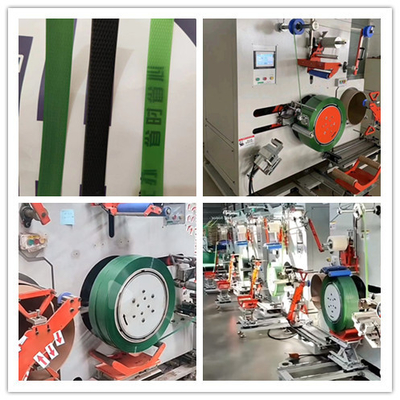 Servomotore macchina di avvolgimento automatica, PET cinta di imballaggio macchina di avvolgimento, avvolgimento ordinato, adatto per 9-32 mm