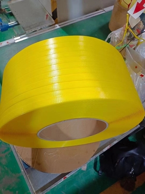 Cintura di imballaggio in PP, cintura di legame in cartone, incollaggio a fusione a caldo, adatta per la macchina di imballaggio automatica, larghezza:5-19 mm