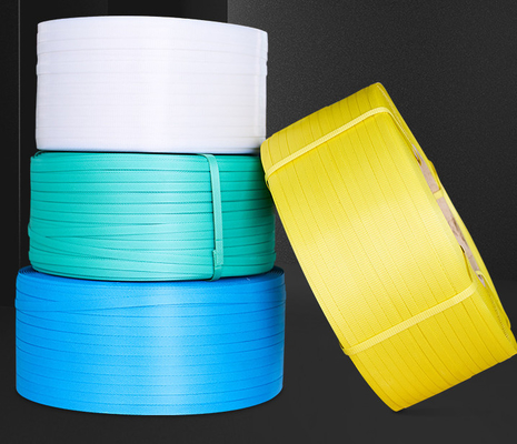Nastro di imballaggio in plastica in PP, nastro di imballaggio in PP, nastro di legame in PP di alta qualità a colori, larghezza: 5-19 mm, peso: 10 kg/rollo