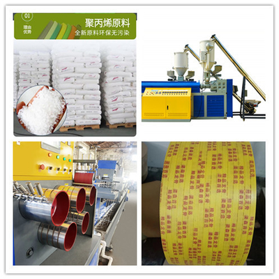cintura di acciaio in plastica PET completamente automatica cintura di cintura di imballaggio in poliestere resistente all'ossidazione