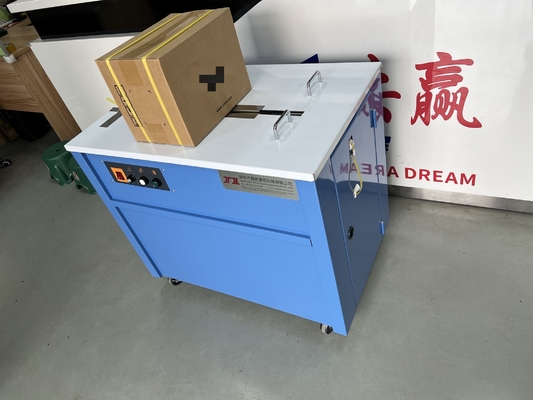 Imballaggio automatico, imballaggio per cartoni, imballaggio ad alta velocità con cintura in PP, utilizzo di cintura di imballaggio da 5 a 15 mm, resistente