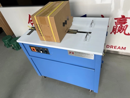Imballaggio automatico, imballaggio per cartoni, imballaggio ad alta velocità con cintura in PP, utilizzo di cintura di imballaggio da 5 a 15 mm, resistente