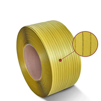 5-19 mm di larghezza PP Strapping Belt con 50-200KG di forza di trazione e colore personalizzabile per la logistica pallet banding