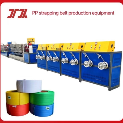 Linea di produzione di macchine per la produzione di plastica ad alta velocità 5-19 mm PP strassamento PP estrusore per il controllo PLC