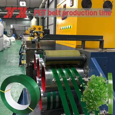 Linea di estrusione di nastri in PET con avanguardia tecnologica con ripiego pulito di larghezza 9-32 mm