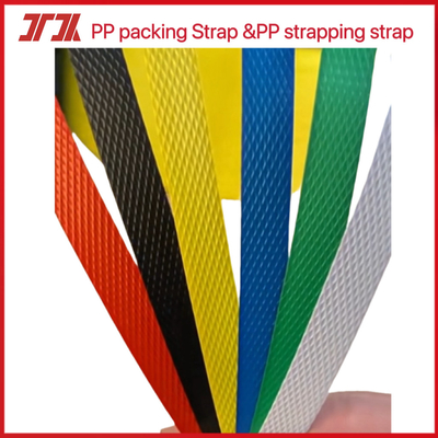 Nastro di imballaggio in PP Nastro di imballaggio in PP in plastica Nastro di imballaggio in PP ecologico Larghezza: 5-19 mm Spessore 0,3-1,2 mm