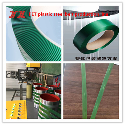 Macchine per la produzione di materie plastiche Linea di produzione di nastri di plastica PET