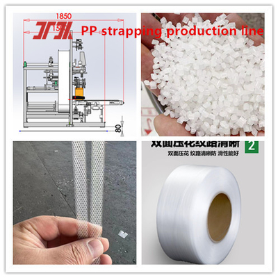 Sistema di controllo PLC della linea di produzione di strisce di estrusore di plastica PP