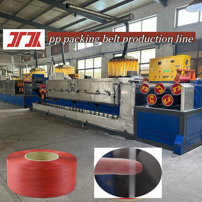 Macchine per la produzione di materie plastiche PP estrusore PP attrezzature di produzione di cinghie PLC sistema di controllo