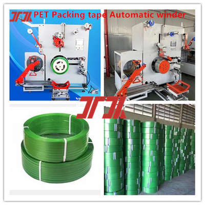 Apparecchiature per la produzione di cinture in acciaio di plastica PET sistema di controllo PLC servo avvolgimento 200-600KG/h