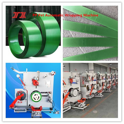 Plastico estrusore PP PET Strapping Avvolgimento macchina Avvolgimento automatico Servo Motor Controllo