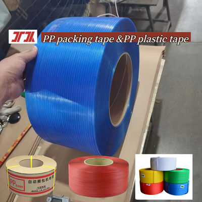 Reggette in plastica PP per l'industria dell'imballaggio, reggette per fasci con misure personalizzate da 5 a 19 mm