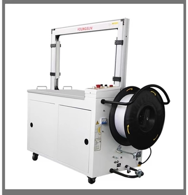 Macchina di rilegatura ad alta velocità completamente automatica per la tavola in cartone, macchina di imballaggio per il rilegamento in PP, macchina di rilegamento automatico per la scatola