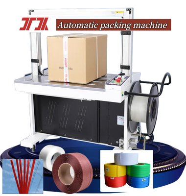 Macchina di Strapping in Plastica PP Automatica Macchina di Strapping completamente automatica Macchina di Strapping per piattaforma alta Macchina di Strapping per cartone Macchina di Strapping per 1,8 secondi / striscia