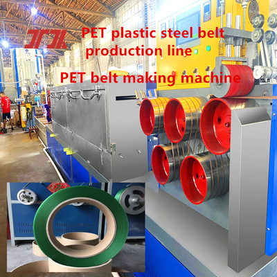 Linea di produzione di cinture di acciaio in plastica per estrusori di lamiere di plastica
