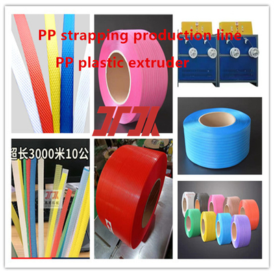 Macchine per l'estrusione di materie plastiche attrezzature per la cingolazione PP linea di produzione di cingolazione PP per il sistema di controllo PLC