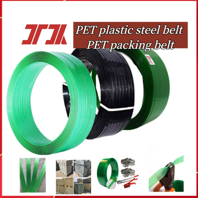 Materiali di imballaggio PET cintura di plastica di acciaio PET cintura di plastica di PET cintura di PET per cintura elettrica