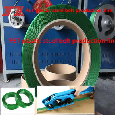 Linea di produzione di cinture di plastica in acciaio PET