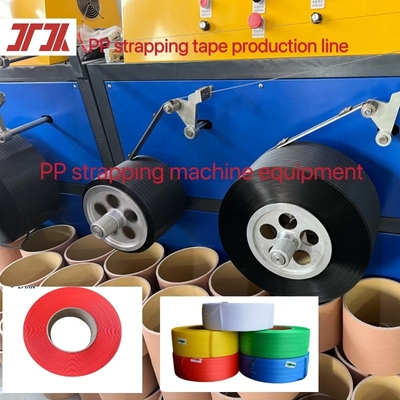 5-19 mm macchina automatica (6 linee) per la fabbricazione di fasce di fascia in PP con cambio senza sosta