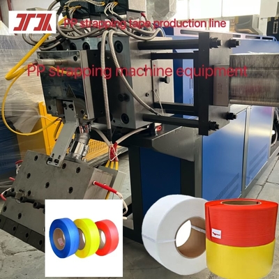Macchine per imballaggi in plastica attrezzature per le cinghie in PP linea di produzione di cinghie in PP di larghezza 5-19 mm