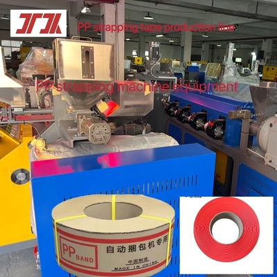 Macchine per imballaggi in plastica attrezzature per le cinghie in PP linea di produzione di cinghie in PP di larghezza 5-19 mm