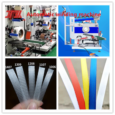 Linea di produzione di nastri di fascia di polipropilene PP per estrusori di plastica nastri di imballaggio in PP larghezza 5-19 mm
