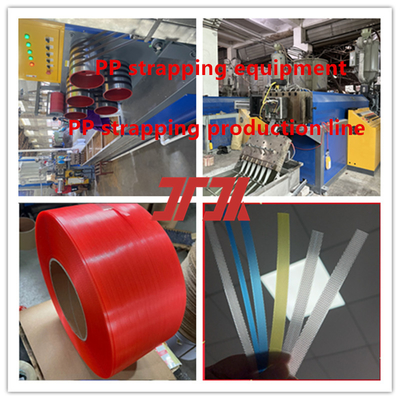 Linea di produzione di nastri di fascia di polipropilene PP per estrusori di plastica nastri di imballaggio in PP larghezza 5-19 mm