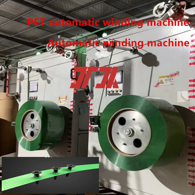 Macchina di avvolgimento in plastica su misura PET PP Macchina di avvolgimento automatica per nastro di imballaggio in PP PET