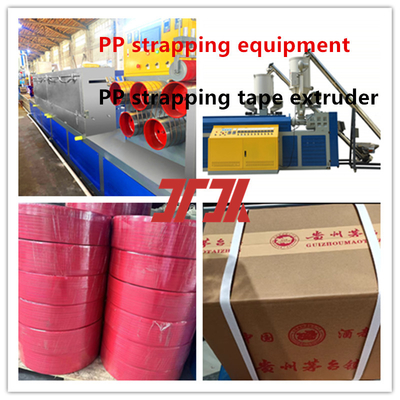Linea di produzione di attrezzature per le cinghie PP PP Extruder per 2-12 cinghie PP