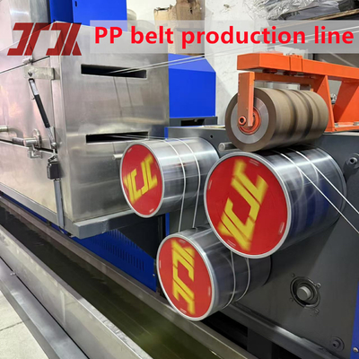 Linea di produzione di estrusori per nastri di imballaggio PP ad efficienza energetica con funzionamento automatizzato 5-19 mm