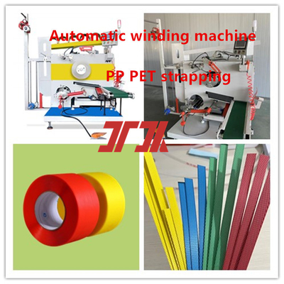 5-19mm PP cintura personalizzata macchina di avvolgimento automatico ad alta velocità macchina di riavvolgimento automatico per il sistema di controllo PLC