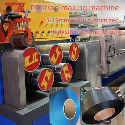 5-19 mm macchina automatica (6 linee) per la fabbricazione di fasce di fascia in PP con cambio senza sosta