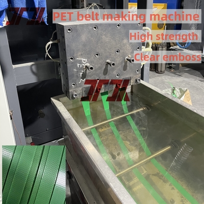 9-32mm Pet Strap Manufacturing Making Machine con bobina automatica per l'uso in pallet