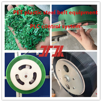 Affidabile 9-25mm Pet linea di produzione di plastica per animali domestici attrezzature cintura di plastica in acciaio per animali domestici con cambio di schermo automatico