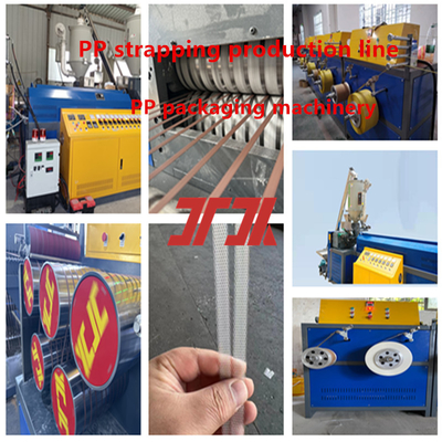 5-19 mm attrezzatura di cingolazione PP a vite singole PP estrusore per sistema di controllo PLC e facile da usare