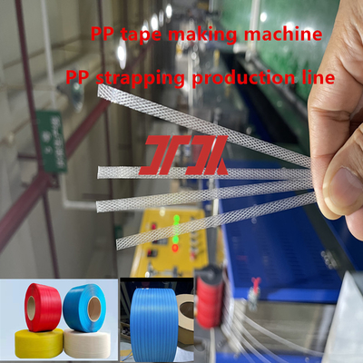 5-19 mm attrezzatura di cingolazione PP a vite singole PP estrusore per sistema di controllo PLC e facile da usare