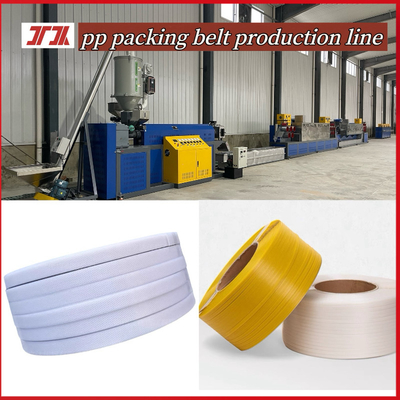 Linea di produzione di macchine per la produzione di plastica ad alta velocità 5-19 mm PP strassamento PP estrusore per il controllo PLC