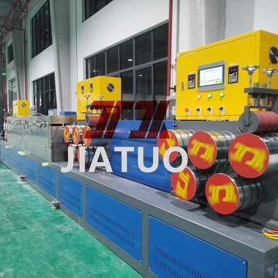 9-32mm Customized Pet Strap Double Output Making Machine con bobina automatica e 350-850kg di forza