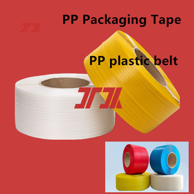 Prodotto all'ingrosso 5-15mm PP Nastro plastico PP Nastro di imballaggio PP Nastro di fasciatura PP Per macchine per imballaggio ad alta velocità